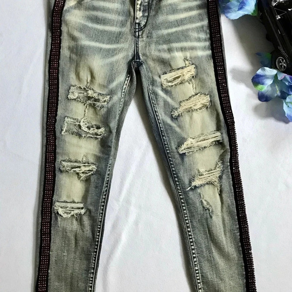 Cote De Nuits NWOT Ankle Skinny Jeans for Juniors/Women 7/28 - Picture 4 of 10